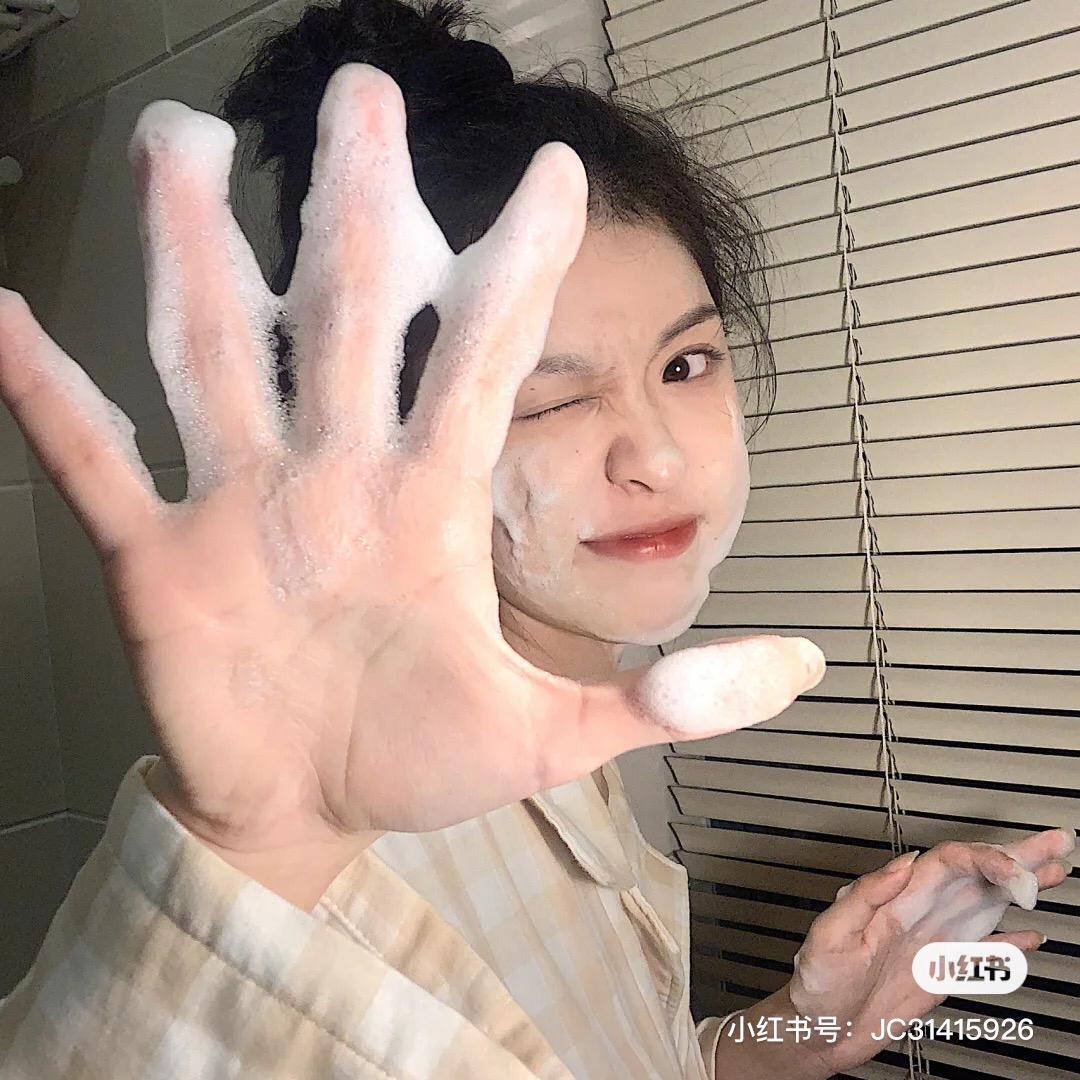 正确洗脸步骤