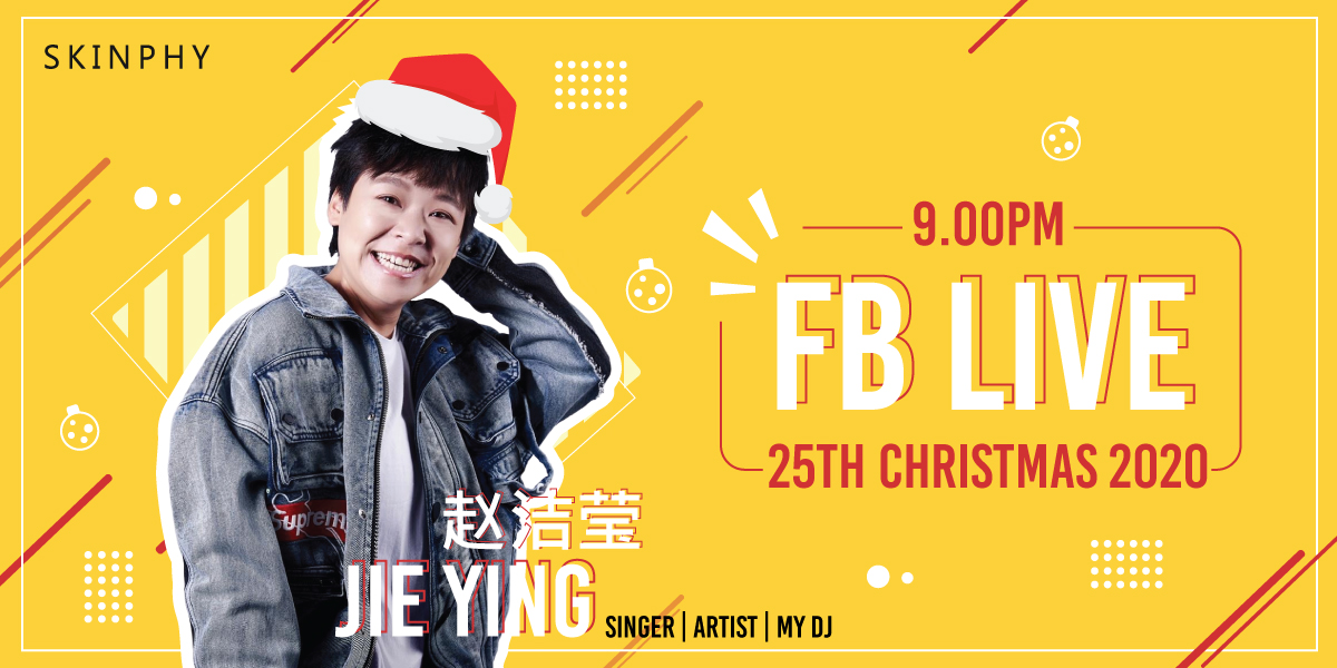配合今年圣诞节（12月25日），INTOSKIN RX.COLLABO将和赵洁莹准时9PM开直播分享美肤心得 + 送好礼，期间将有总价值RM1,949的购物礼券与面膜豪礼GIVEAWAY，让你透过INTOSKIN RX.COLLABO面膜绝佳滋养拥抱水嫩好肌肤，以超棒状态跨入2021崭新一年！切记一定要准时留守直播哟～