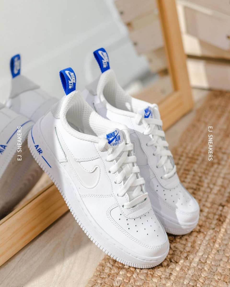 NIKE AIR FORCE 1 「宝马蓝」反光小白鞋 2
