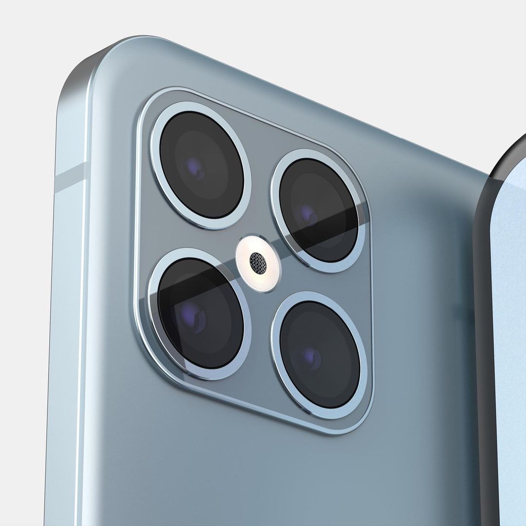 # iPhone 13 镜头、刘海设计 刘海设计的部分,据知会再缩小但不会完全没刘海;后置镜头则有机会从三眼升级为四筒设计(笑)
