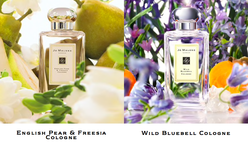 Jo Malone 混香Tips 1 :English Pear & Freesia 英国梨与小苍兰 x Wild Bluebell 蓝风铃 这个是Jo Malone柜上以及最多网红博主们推荐的混合搭配~清新的蓝风铃搭配英国梨混搭后的独特魅人香气被形容为:「恬淡柔和又夹杂着果香的垂涎欲滴,让人有种忍不住想咬一口的冲动~妥妥的斩男香!」