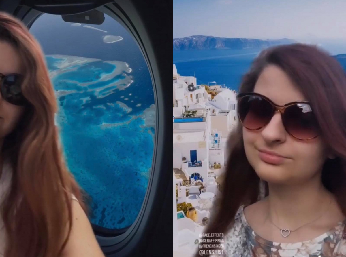 【Instagram Stories Effect 限时动态滤镜作者：? tori_ray 】 推荐滤镜：Fake Travel 