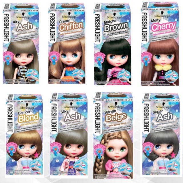 ✨Schwarzkopf Freshlight 泡泡染发剂 小红书上好评如潮的施华蔻泡泡染发剂，同样无需任何技巧、像洗头一样轻柔按摩全头奖染发剂分布均匀，就能轻松染出好看发色！