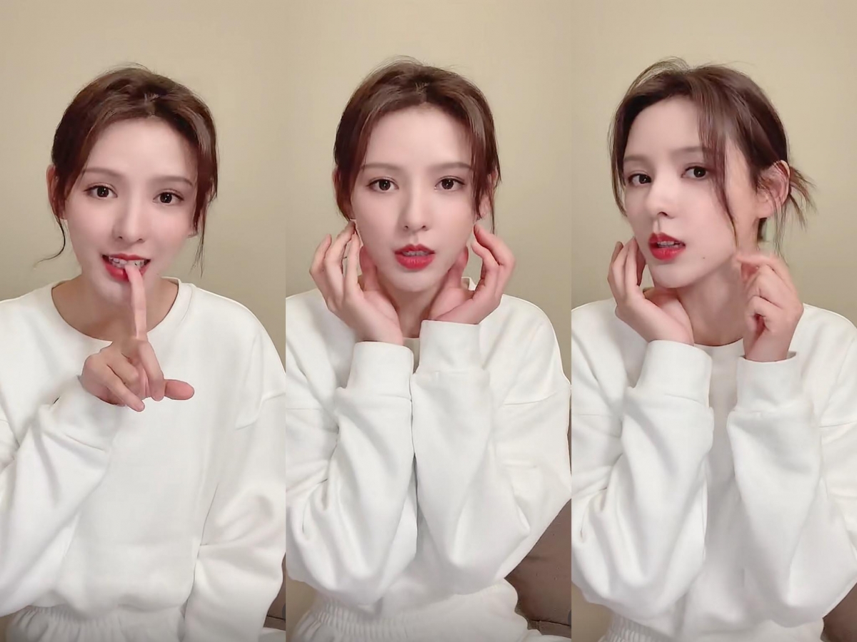 步骤3、闭住嘴巴，口腔里舌头顶住上颚，同时稍微发力咬紧咬肌部位，然后维持这个动作边吞咽口水，早晚各十分钟。可以很好帮助收紧咬合肌肉、下颚线，雕塑出V脸线条。