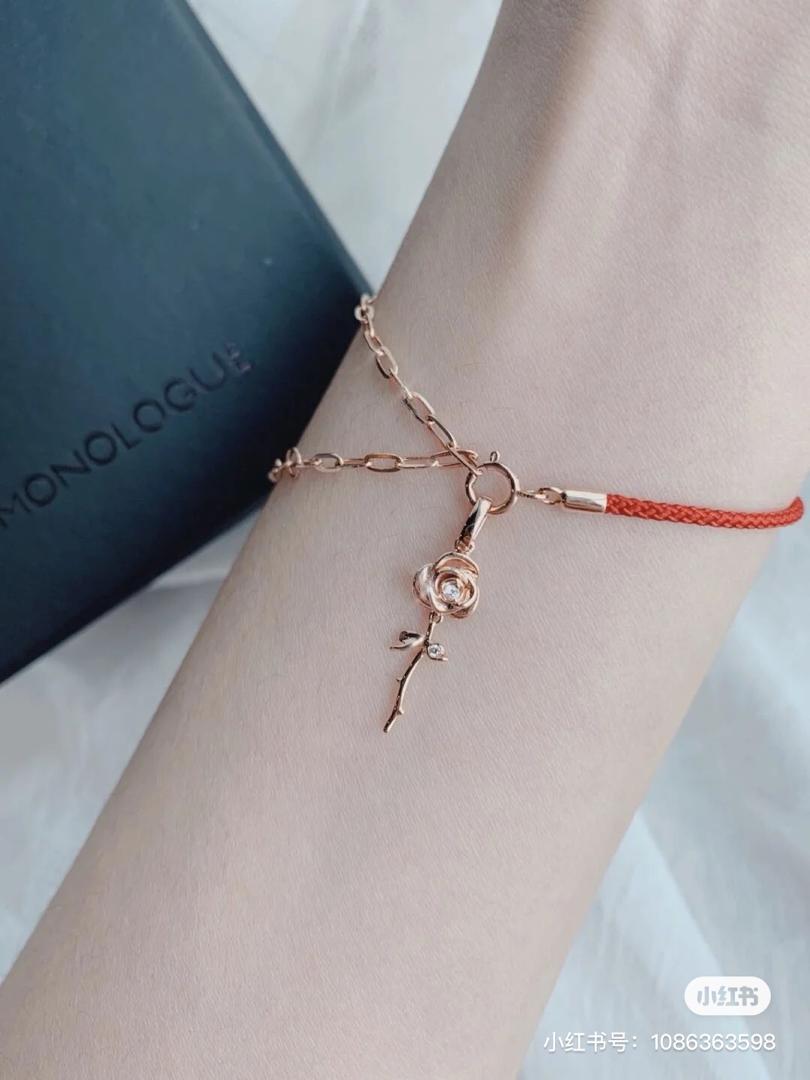 周大福 玫瑰项链 13