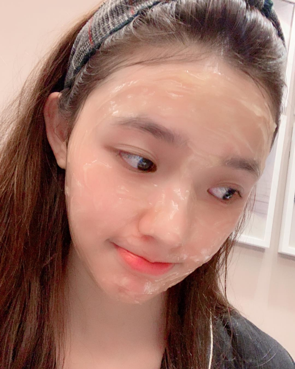 林允敷面膜