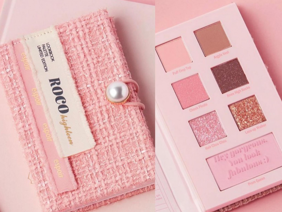 Espoir 2021 S/S LOOKBOOK小香风眼影书、Lipstick Nowear 有在关注韩妆的女生应该都对Espoir家的「眼影书」不陌生;本季眼影书系列新成员ROCO highteen颜值超级高,特别像一本小香风设计的笔记本!眼影书里一共有6格眼影色和一格腮红,是呼应春夏季节的粉嫩嫩色系~日前正式推出的Lipstick Nowear系列口红亮面外包装非常有质感堪比专柜大牌!质地有Shine亮泽型一集Velvet丝绒款可选~(RM89.90 ~ RM135.90)>>> 【点击查看口红购买链接】/ 【点击查看眼影盘购买链接】