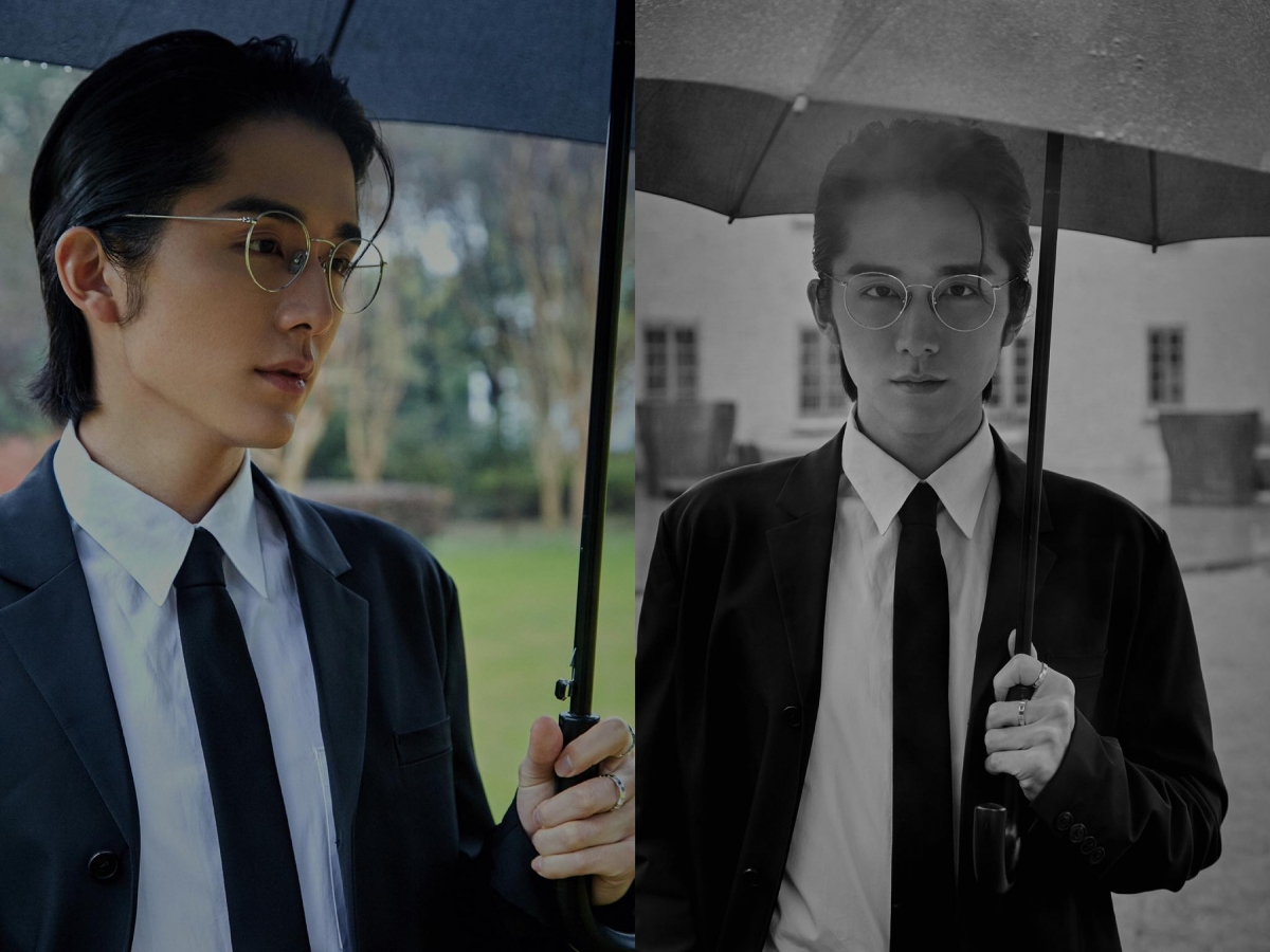 #张新城禁欲系银丝眼镜 「小哥」张新成这次的红毯造型刷新了大家对他一贯的「少年感魅力」、「阳光大男孩」印象，黑色西装、梳背头、银丝眼镜，禁欲系美男子造型太像撕漫男、太撩少女心了！