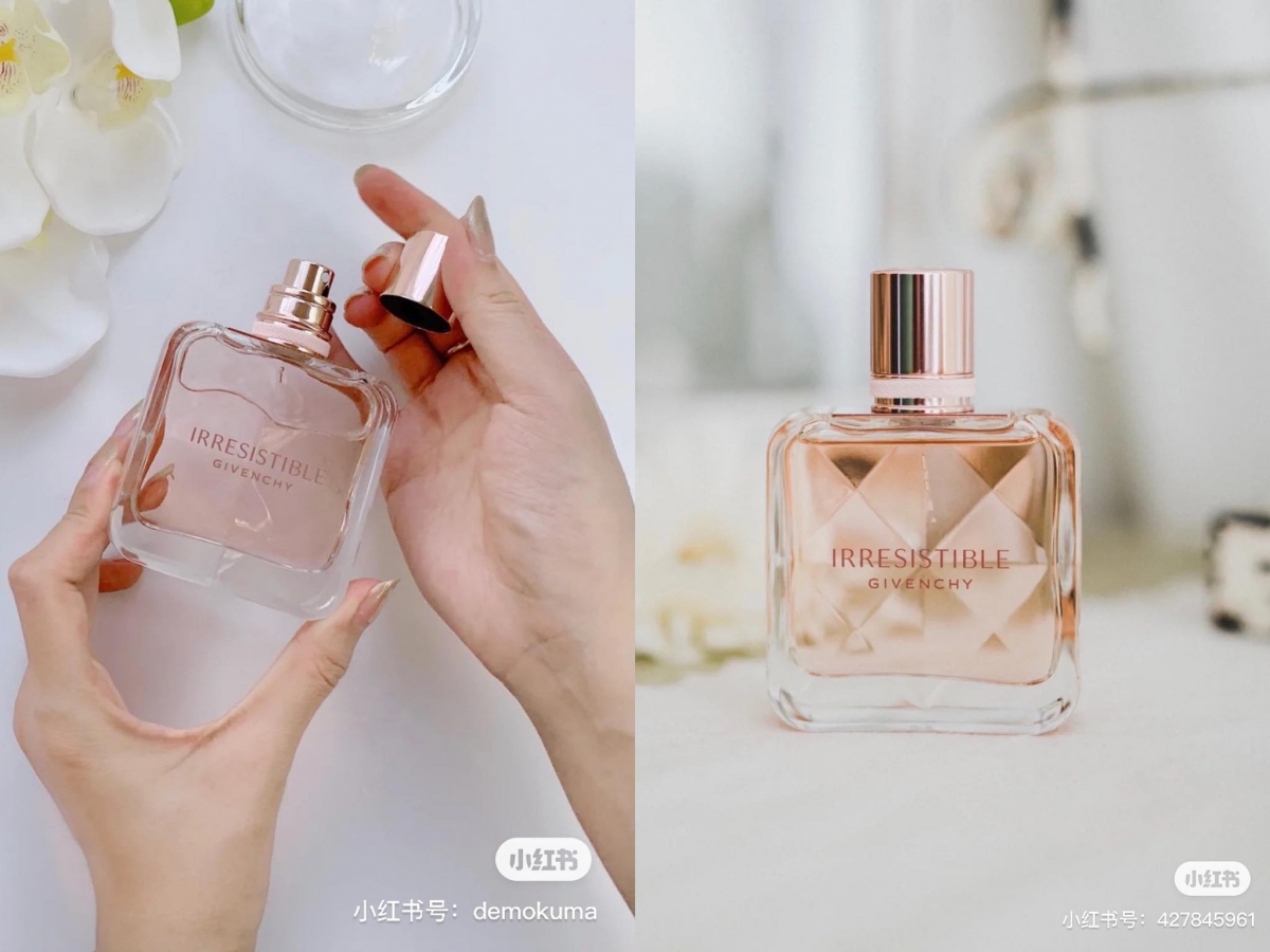 ✨ GIVENCHY Irresistible Eau de Parfum 倾城香水 香气正如其名有着「倾城」魅力~清新梨子香气中糅合了玫瑰和鸢尾花香气,后调是高级感满满的木质香调,馥郁而优雅!编儿看重的还有它菱形宝石般的切割面,在自然光或灯光照射下会闪烁宝石般的魅人光芒~无论是外观设计还是香型都很值得入啊!