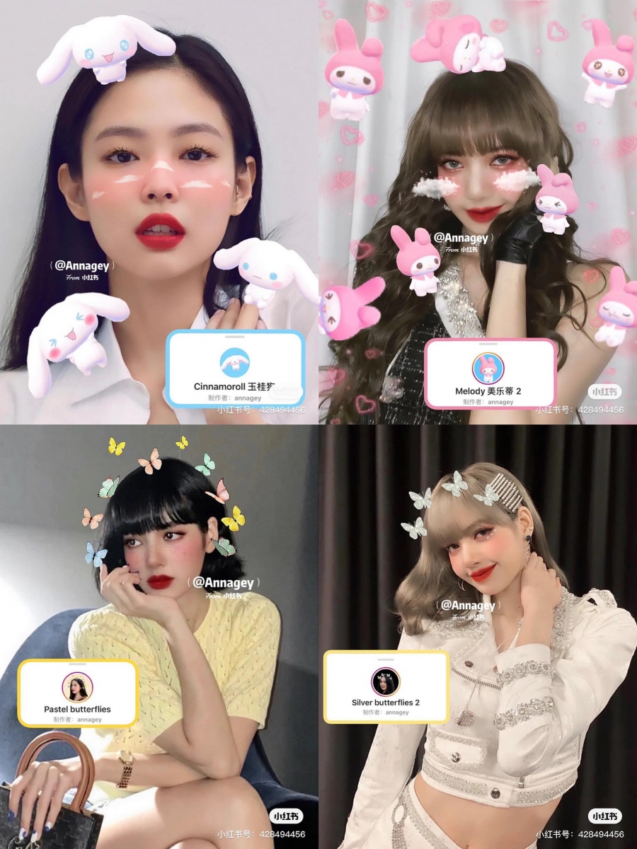 【Instagram Stories Effect 限时动态中文字滤镜作者:? annagey 】 推荐滤镜:Cinnamoroll、Melody、Pastel Butterfly、Silver Butterfly