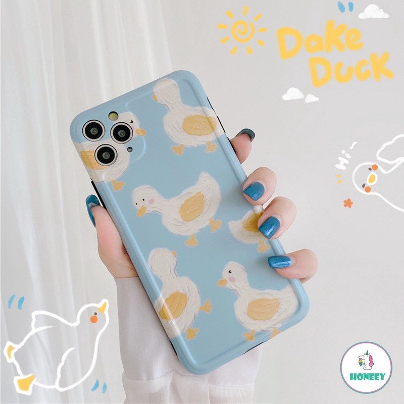 治愈系宝宝蓝色+小鸭子油画风手机壳(RM5.60)>>> 【点击查看Shopee购买链接】