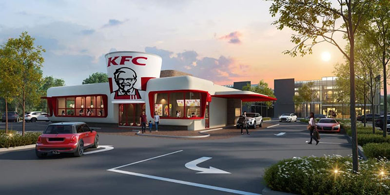 去年概念照释出后网上讨论度超高的「雪隆最美KFC肯德基快餐店」,大家都有被刷屏过吗?