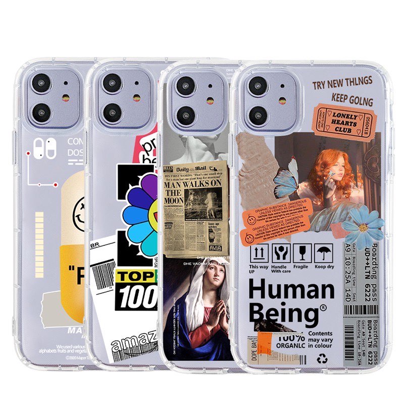 欧美拼贴风手机壳 (RM3.80 ~ RM4.70)>>> 【点击查看Shopee购买链接】