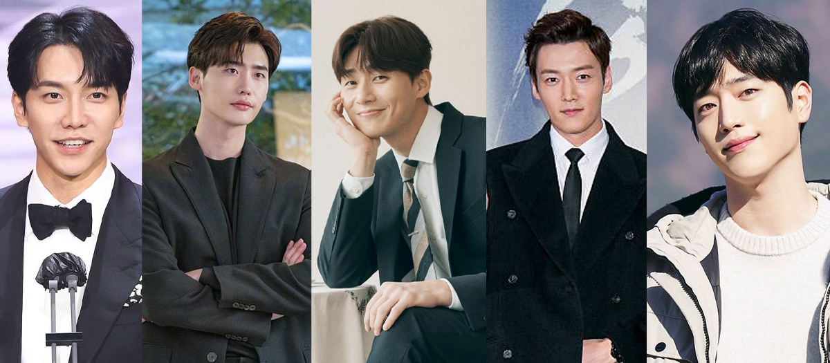 2021年度韩国最帅男演员 TOP 6 - 10 李昇基、李钟硕、朴叙俊、崔振赫、徐康俊