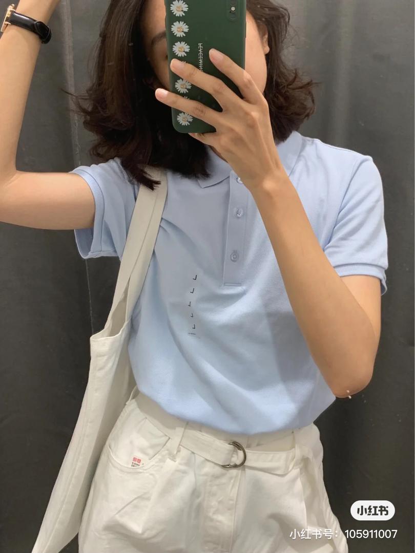 奶蓝色 uniqlo 9