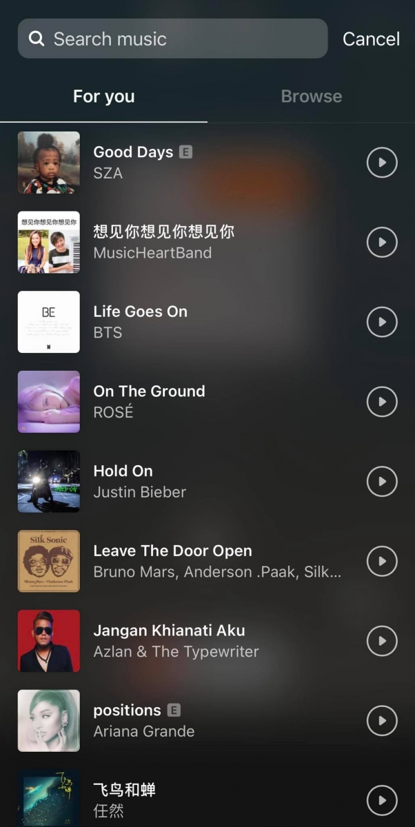马来西亚用户终于能用到instagram Music功能 教你5步骤打造自带音乐质感系ig Story Girlstyle 马来西亚女生日常