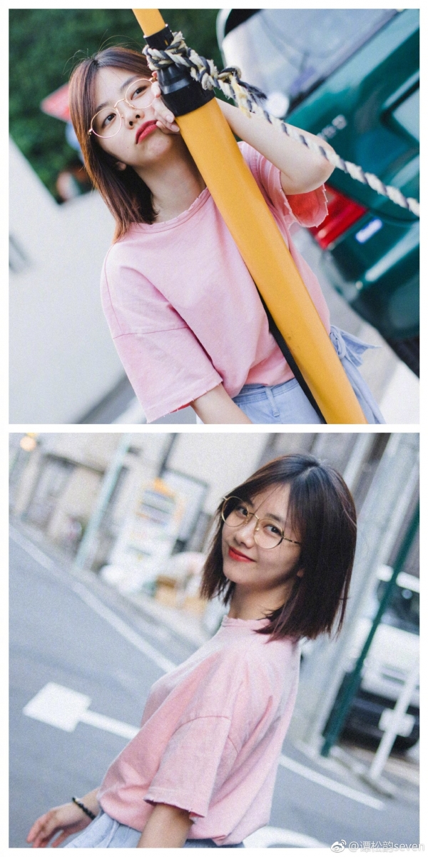 谭松韵维持少女感秘诀 3 :减龄系发型 谭松韵日常照或现代装角色造型,多以清爽利落的短发/中长发、双马尾、碎刘海、小辫子、丸子头为主,这些都是很好帮助打造减龄感的发型,让少女感的体现更为明显。