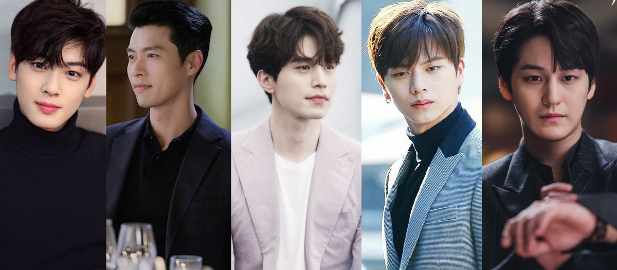 2021年度韩国最帅男演员 TOP 11 - 15 车银优、玄彬、李栋旭、陆星材、金范