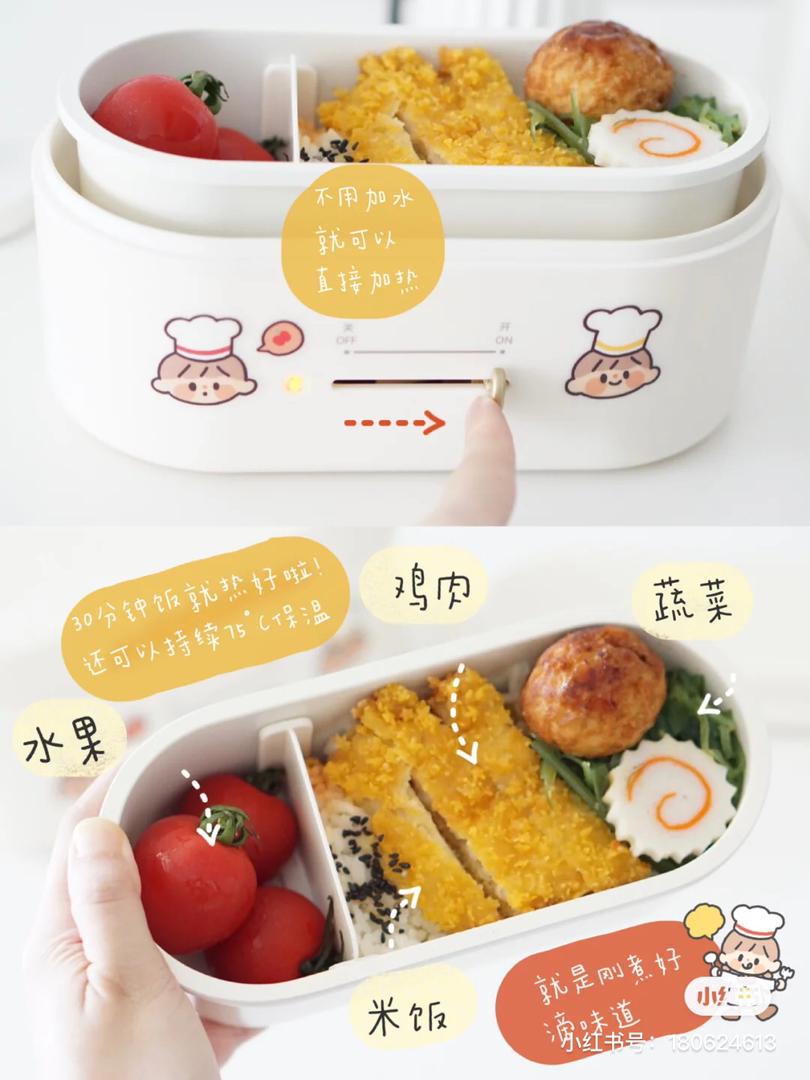 自带加热功能饭盒(参考价格 RM234 ~ RM374.50)>>> 【点击查看购买链接】