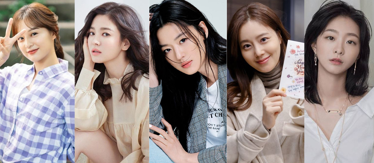 2021年度最美韩国女演员 TOP 16 - 20 金智媛、宋慧乔、全智贤、文彩元、金多美