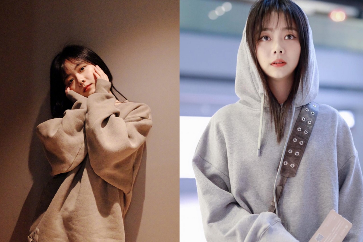 谭松韵维持少女感秘诀 2 :「无龄感」简约系穿搭 简约大学T、基础素色T、文青感衬衫、背带裤、牛仔等,都是谭松韵日常照中的常见穿搭元素;「经典百搭又减龄,时尚好穿不过时」的这些无龄感单品,都能轻松衬托出清爽少女感。