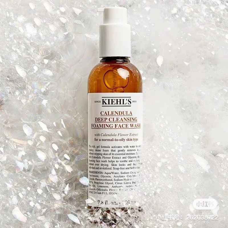 TOP 7 :Kiehl's Calendula Deep Cleansing Foaming Face Wash