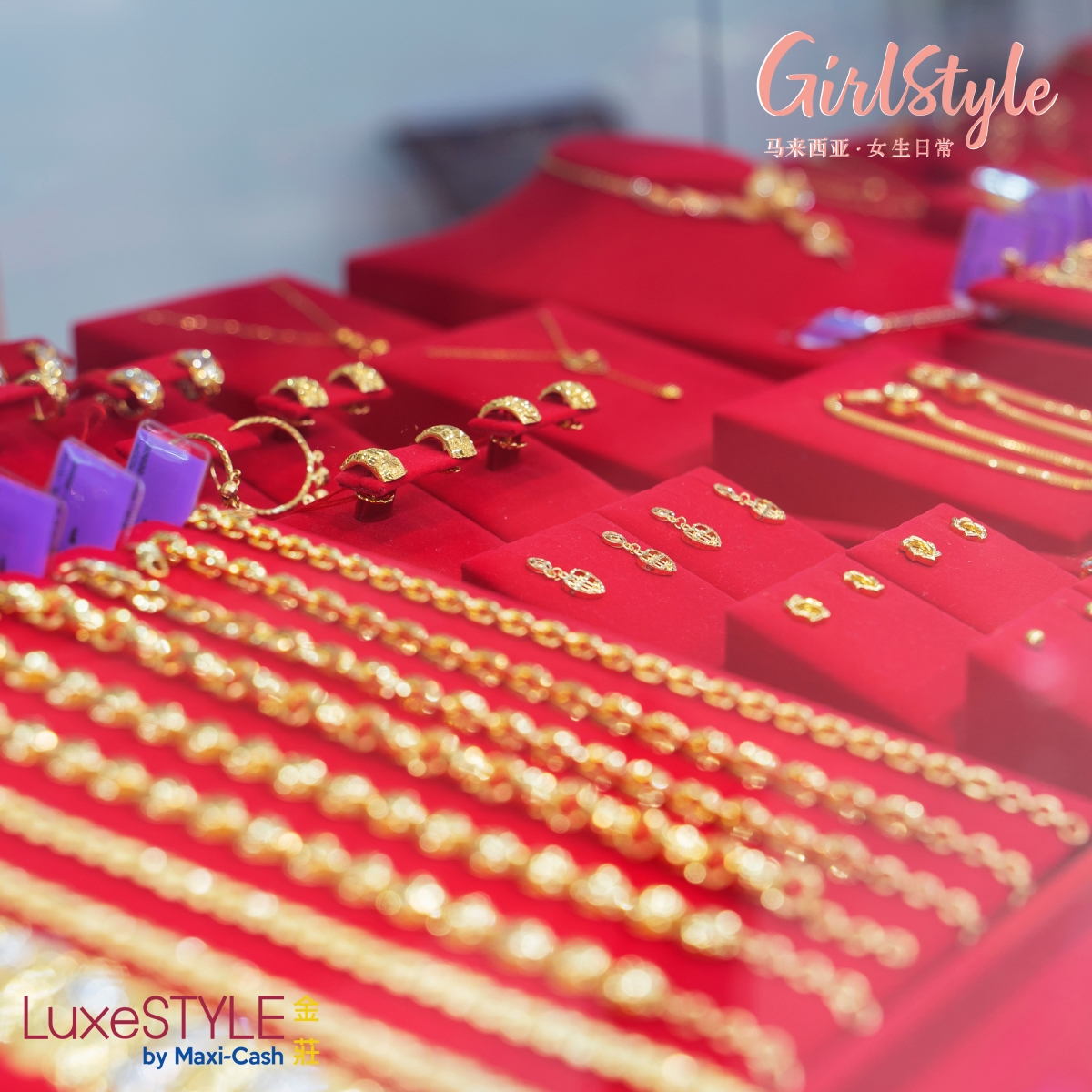luxestyle by maxicash 展示柜