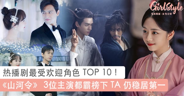 热播剧最受欢迎角色 TOP 10！谭松韵《锦心似玉》不敌客串出演 TA只拿第 6、TA 仍稳居第一？！