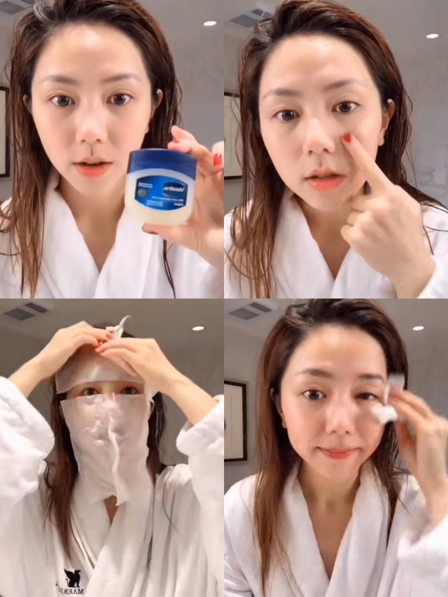 换季容易导致皮肤状态敏弱,甚至出现泛红、脱皮起屑等状况。GEM分享自己在国外刚好遇上季节气候更替,肌肤因此变得异常干燥~当时自己的皮肤科医生建议用Vaseline凡士林进行急救。 用法很简单,首先将适量的凡士林涂在脸部干燥的地方,之后用水浸湿纱布/面膜布,敷在脸上15~30分钟;之后用一片金饰后的新纱布将脸上剩余的凡士林擦干净;使用几次后肌肤明显保湿状态更佳,改善了干燥泛红问题。但GEM也提醒大家Vaseline质地厚重、多用容易给肌肤造成负担,建议在皮肤真的非常干燥时才用来急救,并且不能用得太频密,一周1~3次即可。