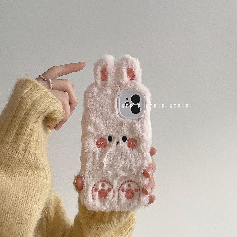 可爱小粉兔 / 小棕熊毛绒手机壳 (RM26.25)>>> 【点击查看Shopee购买链接】