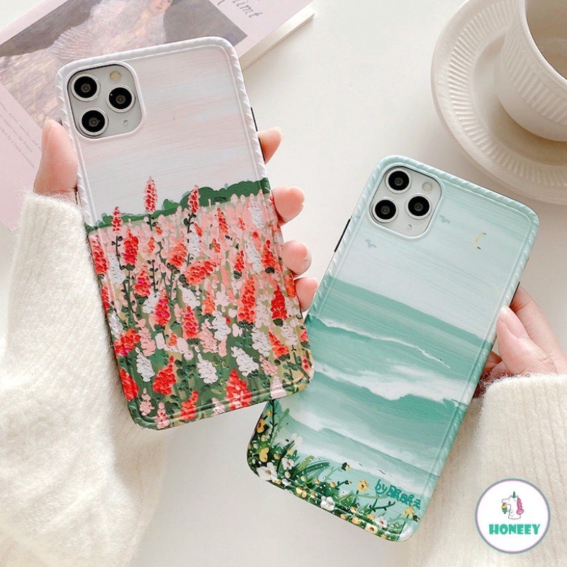 梦幻花圃/海景油画风手机壳(RM5.99)>>> 【点击查看Shopee购买链接】