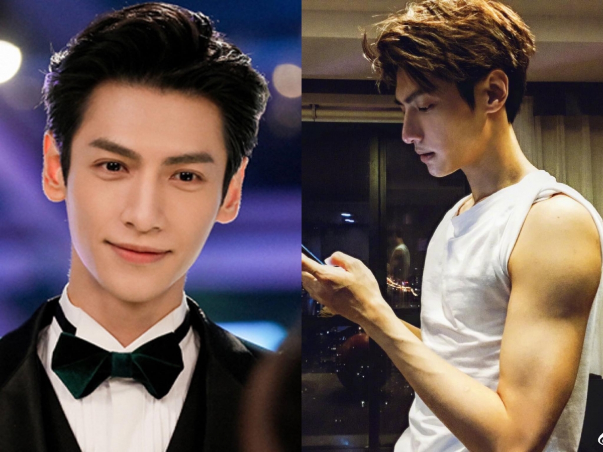 罗云熙 古装男神罗云熙看起来是翩翩公子清瘦Feel，实则手臂肌肉线条超撩人！