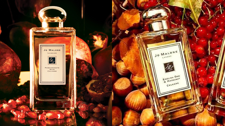Pomegranate Noir 黑石榴✖️English Oak & Hazelnut 英国橡树与榛果(香味偏浓,但柜姐本人最推荐,每次叠喷这个组合都会被追问是什么香水)