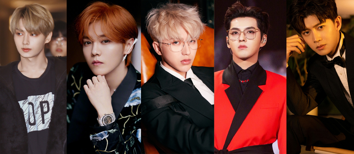 TOP 16 - 20 文俊辉（男团SEVENTEEN）、鹿晗、蔡徐坤、吴亦凡Kris、任嘉伦
