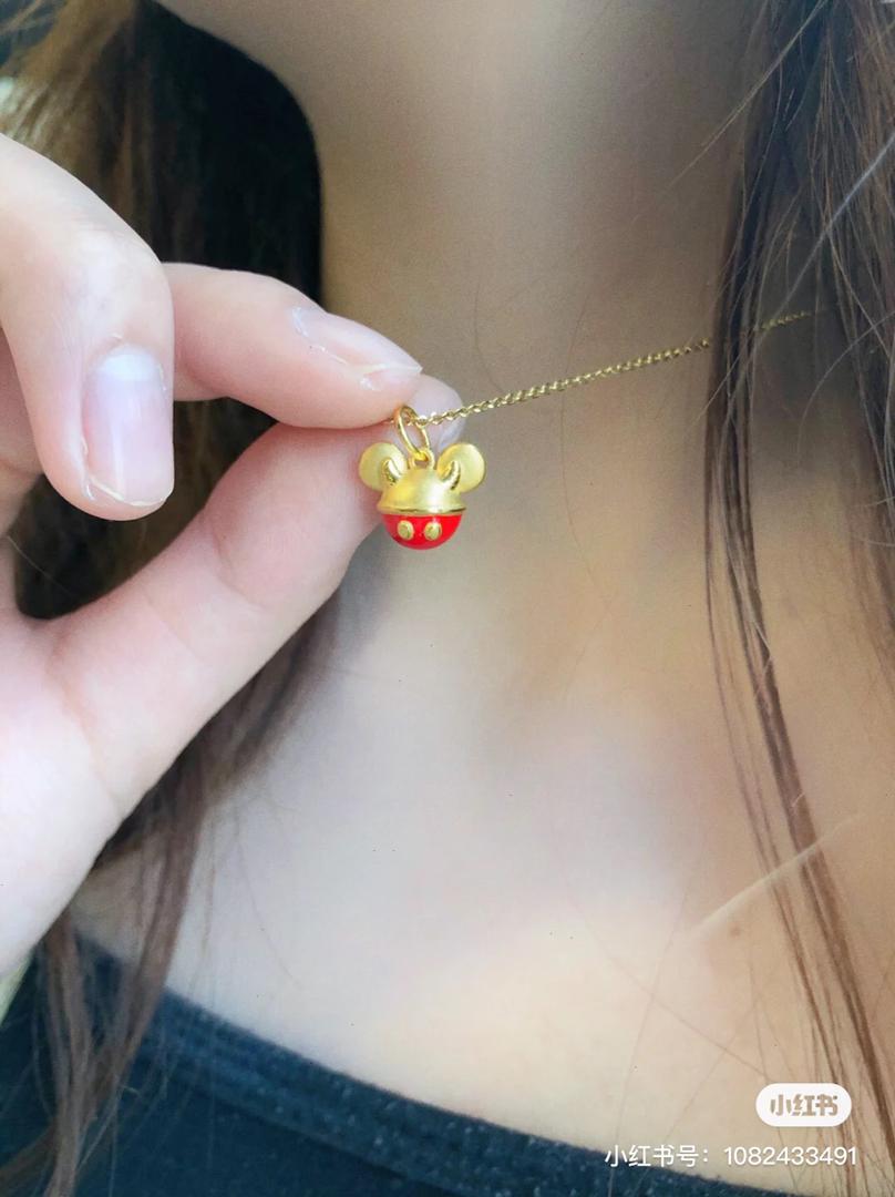 周大福 米奇米妮首饰 14