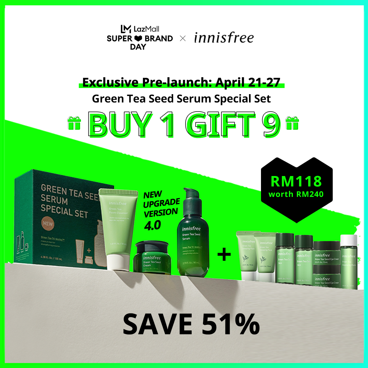 lazada X innisfree 428 sale 13