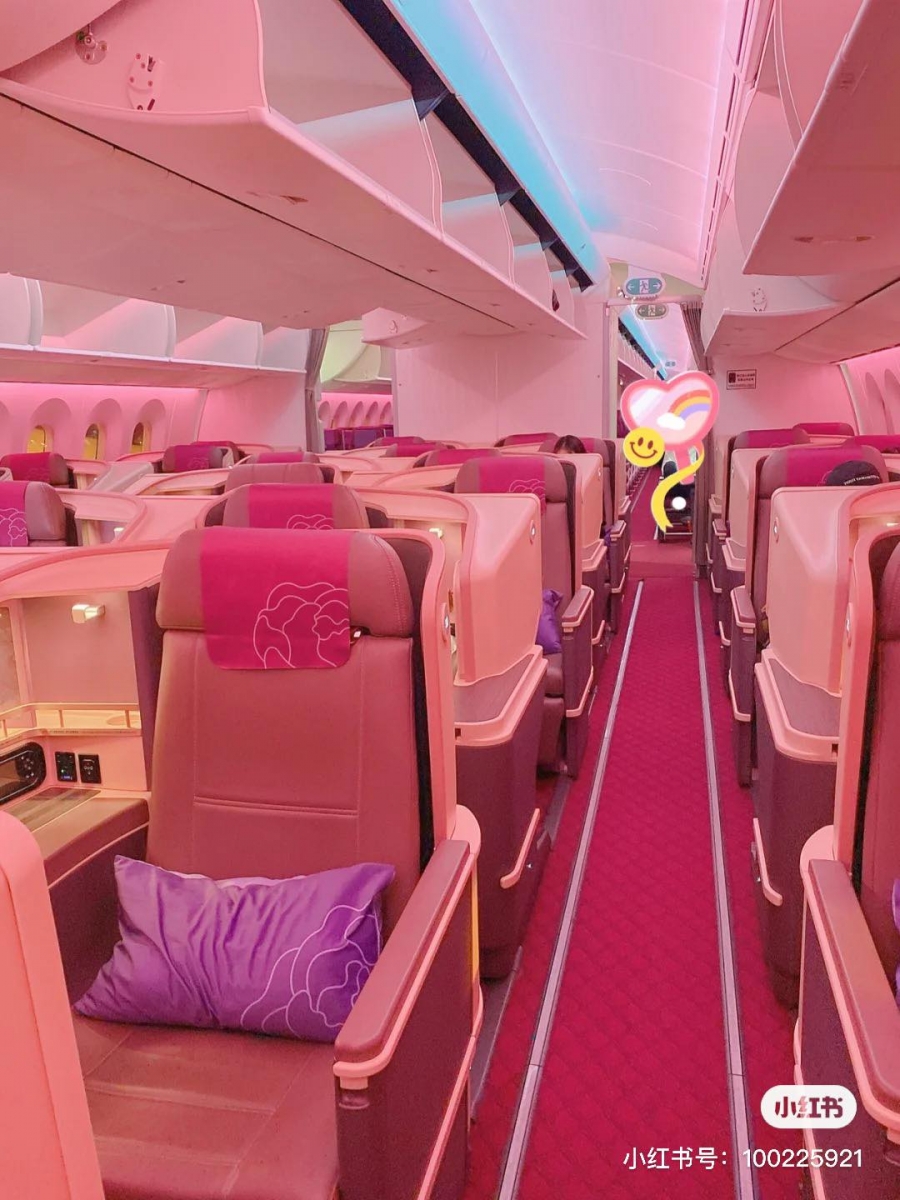 少女心破表的梦幻粉嫩色系建筑、室内设计，如上海全粉色设计的海底捞门店、新加坡粉色系Redhill MRT Station，相信是许多女生向往的打卡地点～近期超夯的「少女粉色系机舱」同样掀起粉色控少女们疯狂热议！