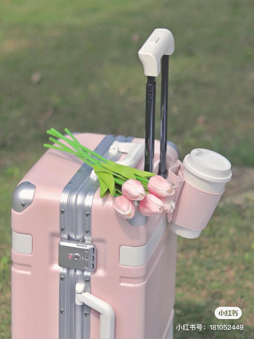 樱花粉 行李箱 9