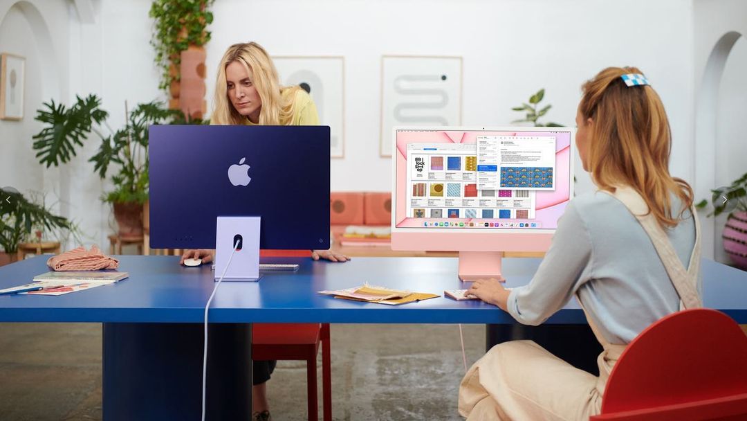iMac 多彩配色