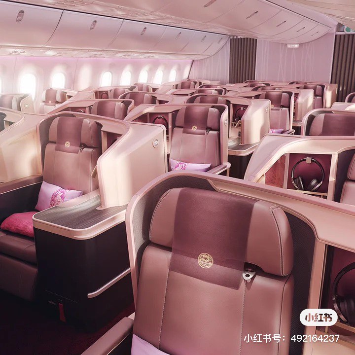 少女心破表的梦幻粉嫩色系建筑、室内设计，如上海全粉色设计的海底捞门店、新加坡粉色系Redhill MRT Station，相信是许多女生向往的打卡地点～近期超夯的「少女粉色系机舱」同样掀起粉色控少女们疯狂热议！