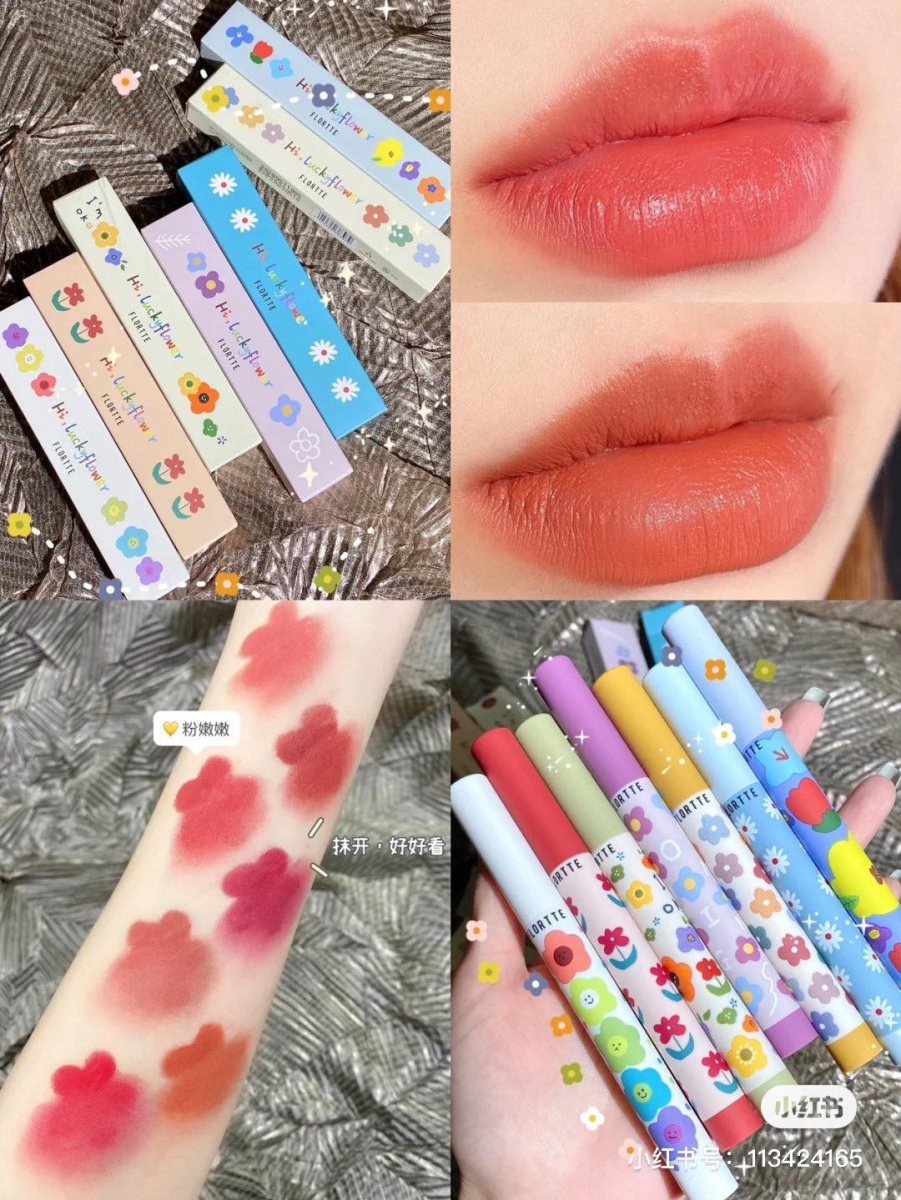 # 花洛莉亚 Flortte 近期崛起的小众高CP值品牌花洛莉亚 Flortte，最热销的叽叽喳喳系列9色眼影盘、花花设计唇膏笔，外包装主打INS风设计、全系列配色也都很实用All-In都没问题！