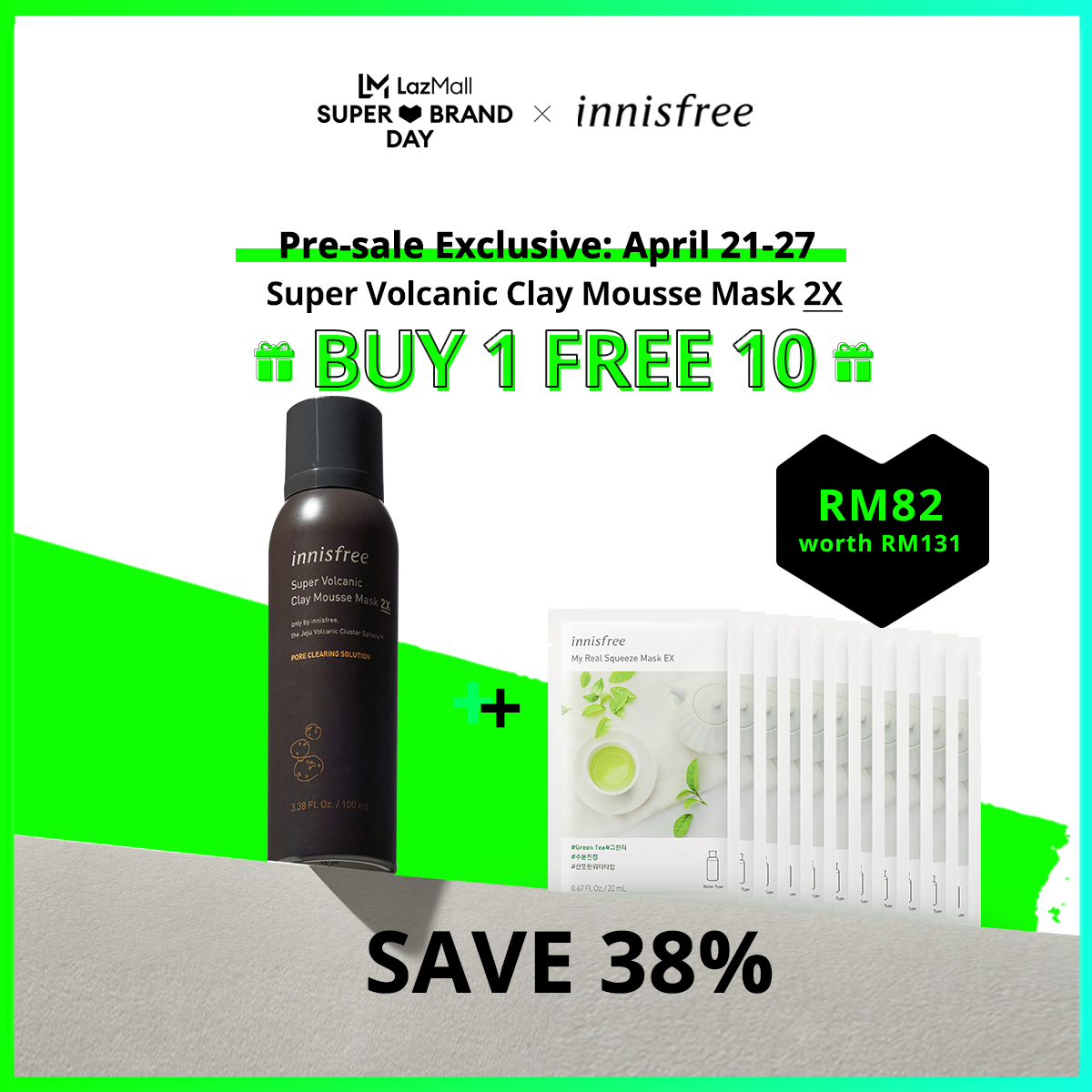lazada X innisfree 428 sale 11