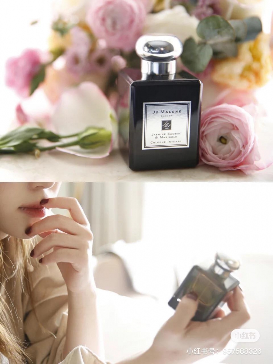 TOP 2 :JO MALONE LONDON 茉莉与金盏花 Jasmine Sambac & Marigold Cologne Intense 金盏花多用于护肤品成分,糅入香水中和柠檬香气结合成诱人花果香,加上采掘深藏于帕米尔高原的奢秘幽茉、依兰依兰,以及安稳悠然的安息香、香草、琥珀木香气,交织成令人沉沦的绝妙香味。