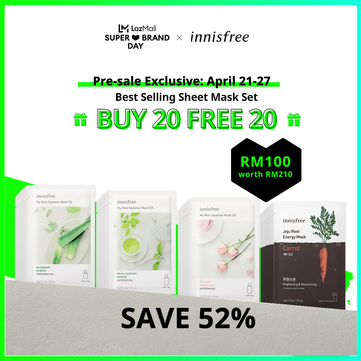 lazada X innisfree 428 sale 4