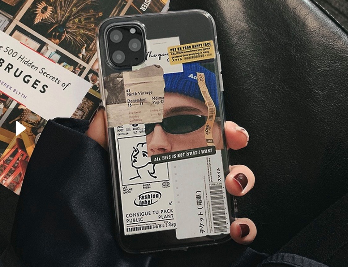 简洁酷炫拼贴风手机壳(RM4.86 ~ RM12.80)>>>【点击查看Shopee购买链接】