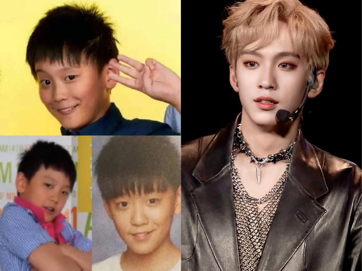 余景天Tony也是从小没怎么变，和过去比起来只是褪去了Baby Fat～如今依然很娃娃脸，少年感气息满满！