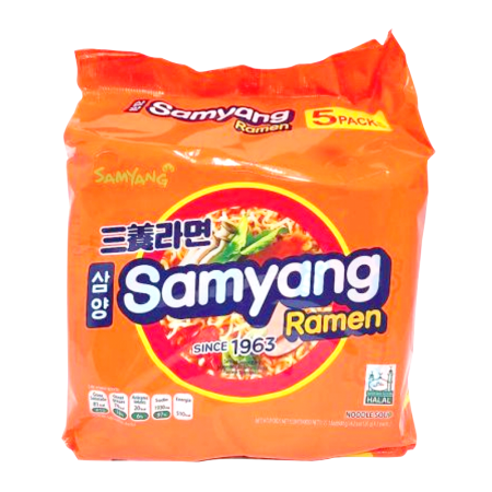 # TOP 9 :Samyang拉面 说到韩国泡面相信大家都对Samyang三养这个品牌不陌生~除了他们家的辣面以外,也推荐尝尝看这款品牌旗下的经典款泡面,口味绝对地道!>>> 【点击查看Shopee购买链接】