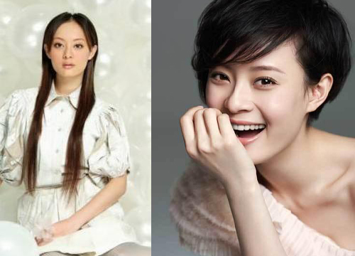 气质干练的女生如孙俪则更适合短发造型，长发反倒会让她们的气质和外形亮点难以无法凸显。