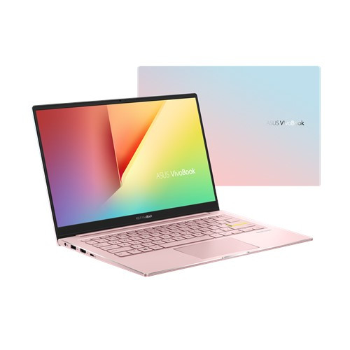 Asus vivobook 13/14 不久前ASUS VivoBook S13 独家推出限量色「幻彩独角兽」一整台梦幻到不行!粉 x 水蓝色渐变配色充满甜心少女般满满活力!高清屏幕占比约88%提供极佳视觉体验。S14的幻彩白色款,在质感金属机身+钻石切割边缘映衬下非常唯美!加上卓越音效系统、时尚机型和优越性能,绝对是2021年很值得入手的一款笔记本电脑~