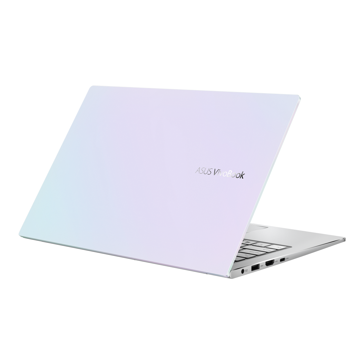 Asus vivobook 13/14 不久前ASUS VivoBook S13 独家推出限量色「幻彩独角兽」一整台梦幻到不行!粉 x 水蓝色渐变配色充满甜心少女般满满活力!高清屏幕占比约88%提供极佳视觉体验。S14的幻彩白色款,在质感金属机身+钻石切割边缘映衬下非常唯美!加上卓越音效系统、时尚机型和优越性能,绝对是2021年很值得入手的一款笔记本电脑~